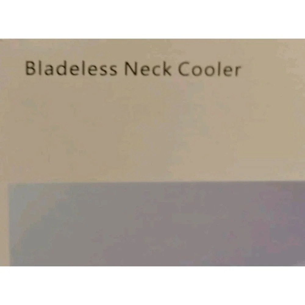 NEW‎ Bladeless Neck Cooler Personal Fan Open Box Never Used